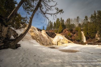 Gooseberry Falls, ice melt 2