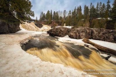 Gooseberry Falls, ice melt 3