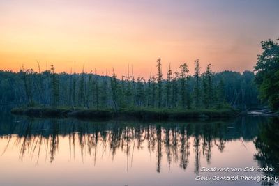 Sunset colors, Audie Lake 3