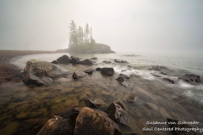A very moody Lake Superior island scene 3