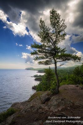 Grand view - at Tettegouche State park