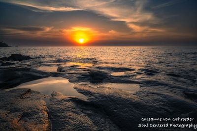 Lake Superior sunrise with puddle 4