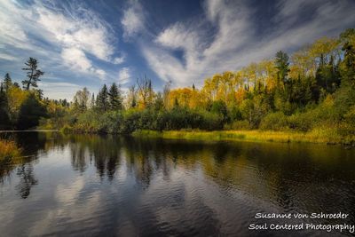 Cascade River, reflections