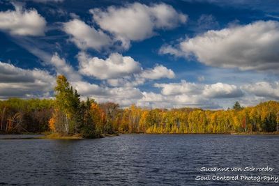 Late fall colors & clouds 1
