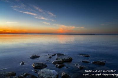 Lake Superior sunset, November 1