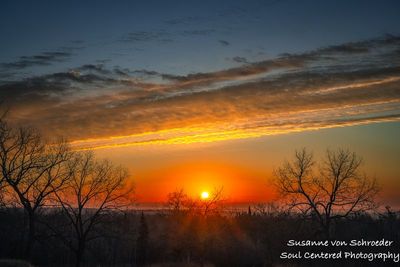 Late November sunrise
