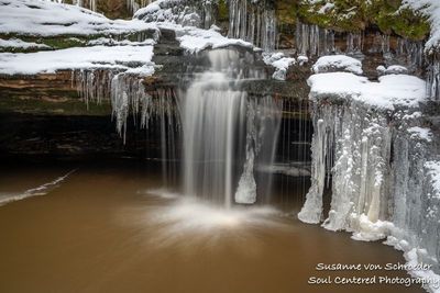 Echo Dells with icicles