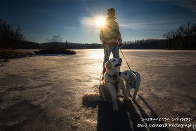 Bill and the pups, Audie Lake