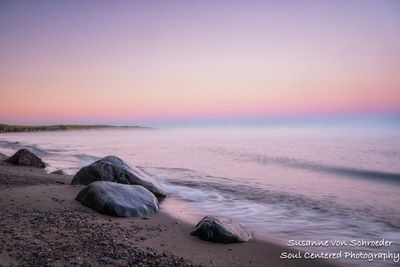 Lake Superior beach, Blue Hour 3