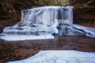 Lost Creek Falls with ice