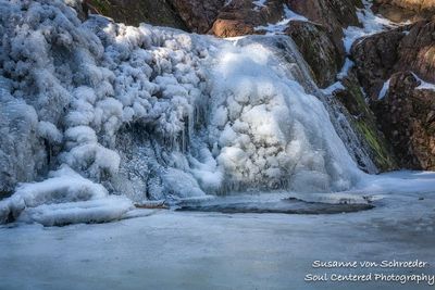 Ice covered Morgan Falls 2