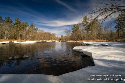  Flambeau river  with ice