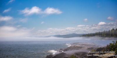 Foggy landscape, Grand Marais, MN 2
