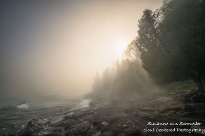 Fog at Lake Superior