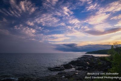 Evening sky, Grand Marais, MN 1