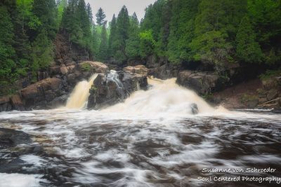 Cascade Falls, Baptism river, spring '24 1