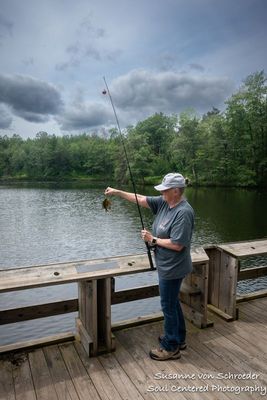 Fishing at the Chippewa Flowage