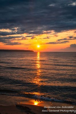 Sunset in Cornucopia, Lake Superior 2