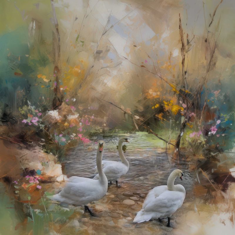 Swans…