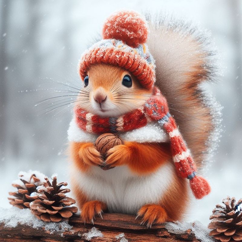 All dressed for Winter…