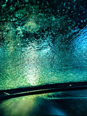 At the carwash