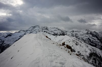 On Pleschnitzzinken 2112m, SW view