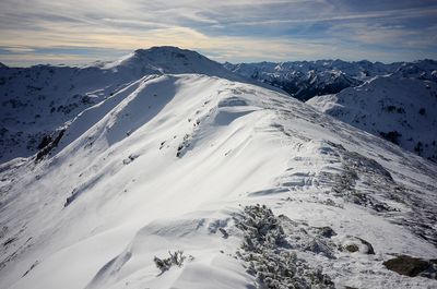 On the ridge between Karlzpitze and Schreinl