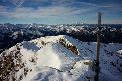 On the summit of Schreinl 2154m