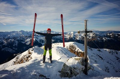 On the summit of Schreinl 2154m