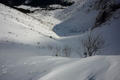 Looking down Kondracka Hall from Kondracka Pass