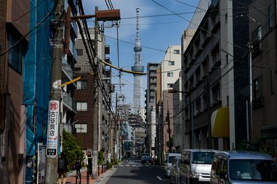 Tokyo Skytree view from Asakusa, Tokyo