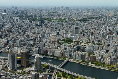 City view from Tokyo Skytree, Tokyo