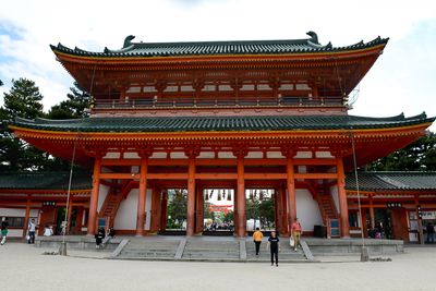 Heian-jingu Shrine Main Gate, Kyoto