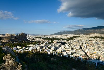 Athens view from Philopappos Hill, Athens