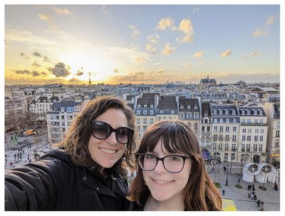 Centre Pompidou view