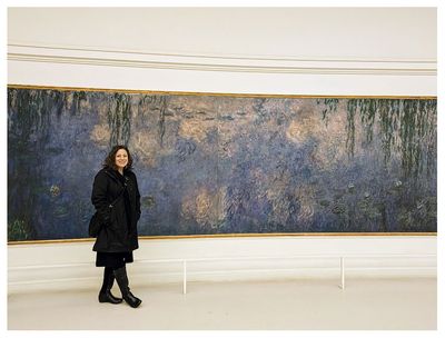 Nymphéas (The Water Lilies) by Claude Monet (Le Matin aux saules/The morning with the Willows)