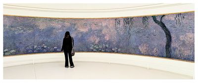 Nymphéas (The Water Lilies) by Claude Monet (Les Deux Saules/The Two Willows)