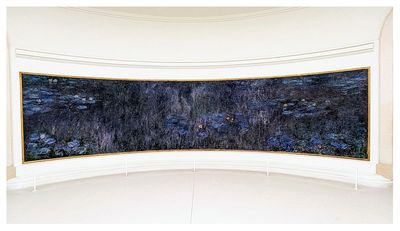 Nymphéas (The Water Lilies) by Claude Monet (Reflets d'arbres/Reflections of trees)