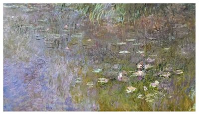 Nymphéas (The Water Lilies) by Claude Monet (Matin/Morning)