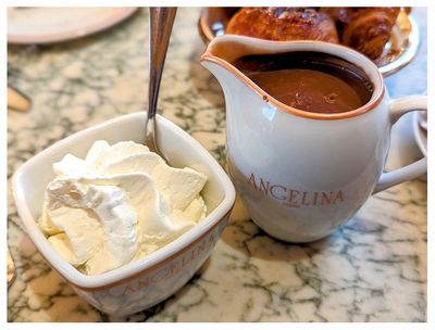The famous hot chocolate