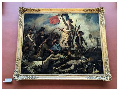 Liberty Leading the People by Eugne Delacroix