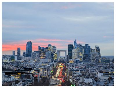 Arc de Triomphe view of La Dfense