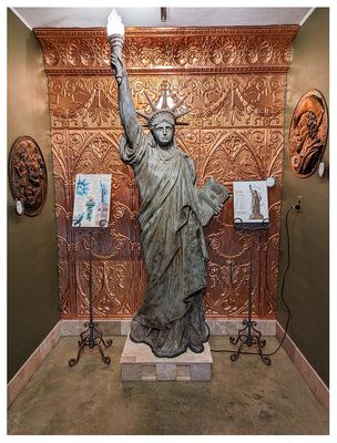 The Statue of Liberty - great example of verdigris