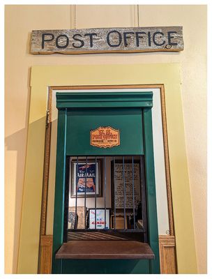 Post office window
