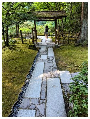Portland Japanese Garden: Tea Garden