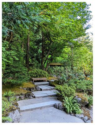 Portland Japanese Garden: Tea Garden