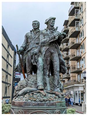  End of the Trail Lewis & Clark Statue