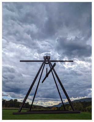 Pyramidion by Mark di Suvero