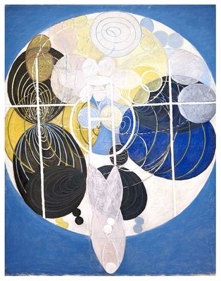 The Large Figure Paintings No 5 Group 3 by Hilma af Klint