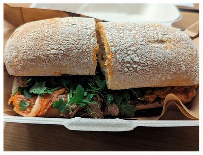 Lardo: Korean pork shoulder sandwich